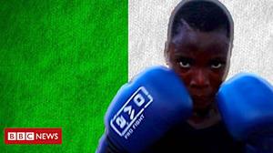 Female boxers fighting out of poverty