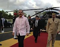 Con horas de diferencia, el presidente Medina y la vicepresidenta Cedeño sufren percances