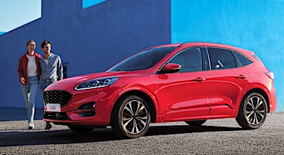 Ford Hybrid. Nuova Kuga: anticipo zero, €345/mese, TAN 5,99% TAEG 7,33%