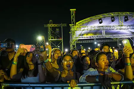 圖：2025年蘆寶國際熱氣球音樂節精彩回歸，吸引數千人參與