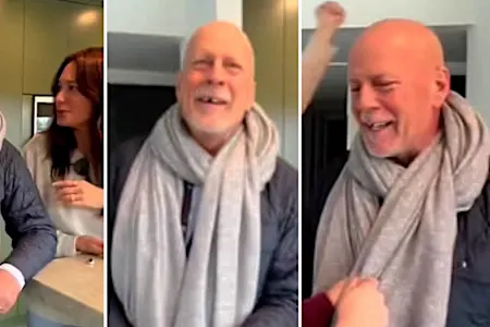 Bruce Willis speaks for first time since dementia diagnosis in beautiful family birthday video