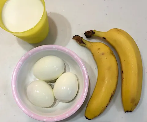 [Pics] 朝食に卵とバナナを一週間食べたら、こうなります。