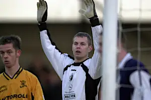 Myles Hogarth: Ex-Falkirk and Camelon stopper is Stenhousemuir's new goalkeeping coach