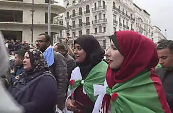 The 51% - Demanding their voices be heard: Large numbers of women join protests in Algeria