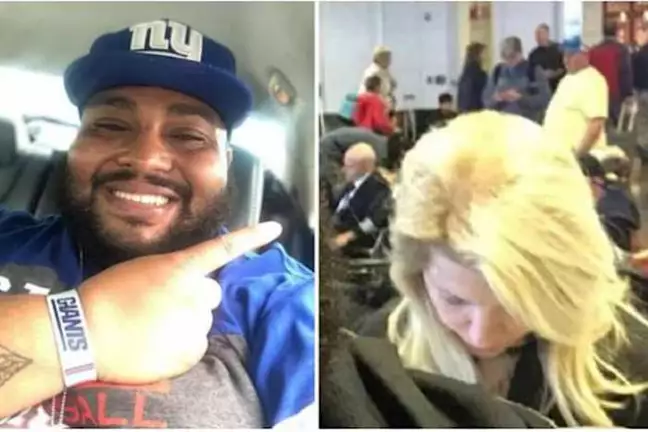 [Photos] Man Hilariously Gets Revenge on Rude Woman at Airport and It Goes Viral