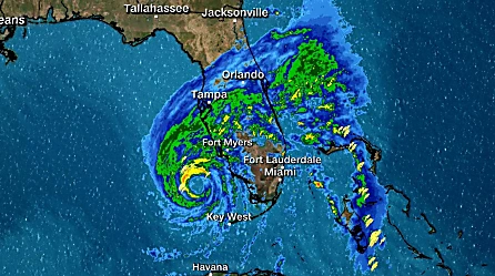 El huracán Ian se fortalece a categoría 4 a medida que avanza hacia Florida