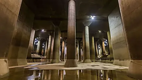 The underground cathedral protecting Tokyo from floods