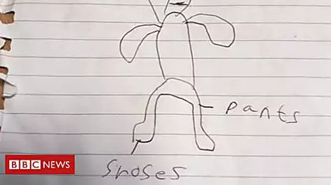 Schoolboy's drawing of 'suspect' praised