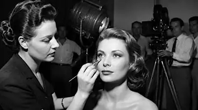 Before every shoot, they started with her under-eyes. They knew something we've forgotten