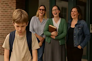 Een leraar vernedert een alleenstaande moeder op de school van haar zoon en verschijnt de volgende dag woedend voor haar deur - Verhaal van de dag