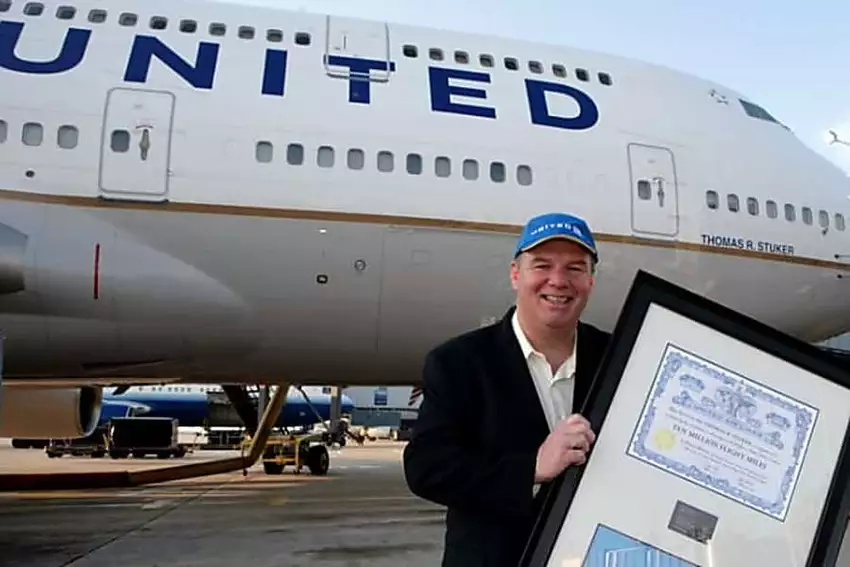 Man bought lifetime pass on United Airlines, racks up over 23 million miles since