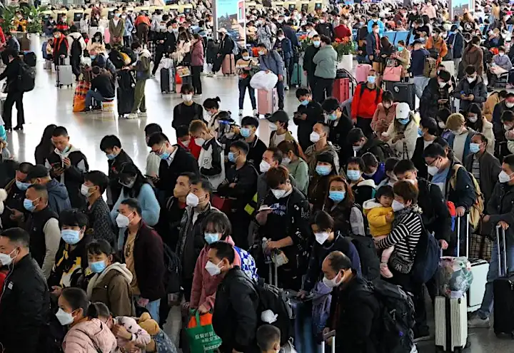 China's New Year travel set to double to 2bn trips after zero-COVID easing China's New Year travel set to double to 2bn trips after zero-COVID easing
