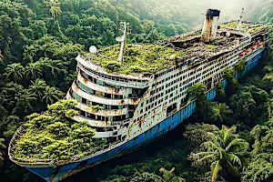 [Story] Man Discovers a Ship in the Jungle, but What He Finds Inside Leaves Him Pale