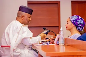 Senator Natasha 'apologises' to Akpabio