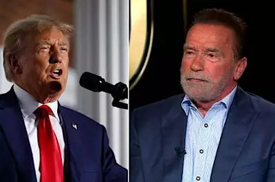 Watch: Arnold Schwarzenegger reacts to Trump charges