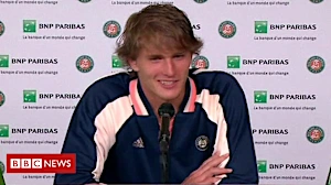 Tennis star struggles with Yorkshire accent