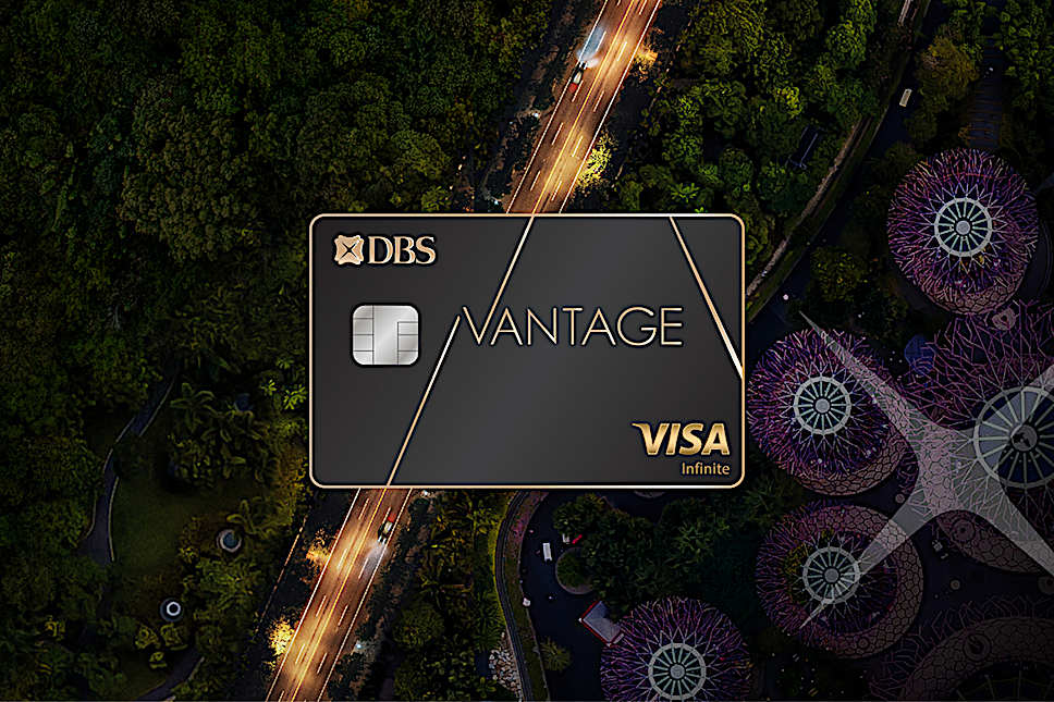 Apply for DBS Vantage Card and get up to 60,000 miles.