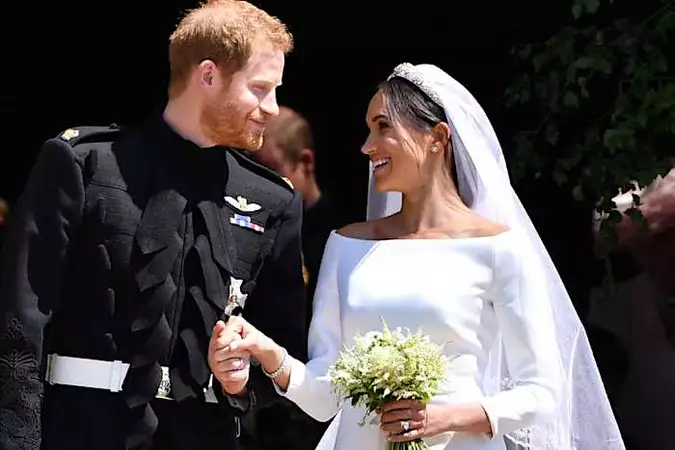 8 intimate moments from Prince Harry and Meghan Markle's personal wedding album