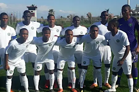 Golden Eaglets of Nigeria beat Montenegro 4-2 in matchday 2 of UEFA Assist International Tourney held in Turkey