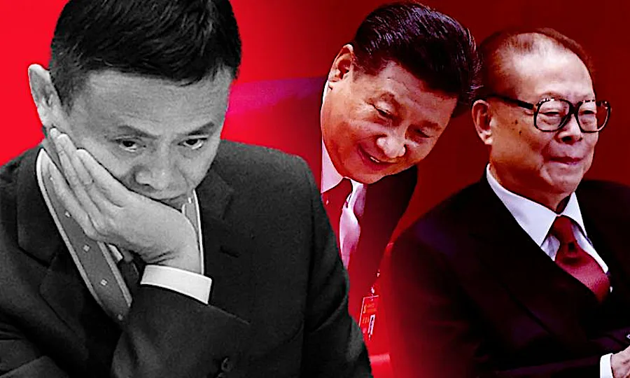 Xi shakes the house Jack Ma and Jiang Zemin built