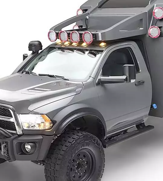 Burly truck camper is adventure ready