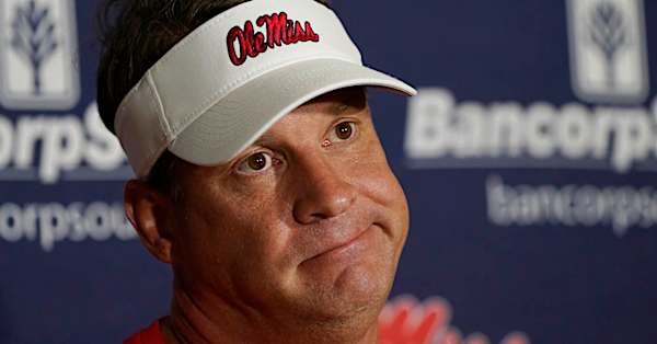 Ole Miss' Lane Kiffin reveals team found punter at 'keg party'