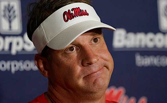 Ole Miss' Lane Kiffin reveals team found punter at 'keg party'