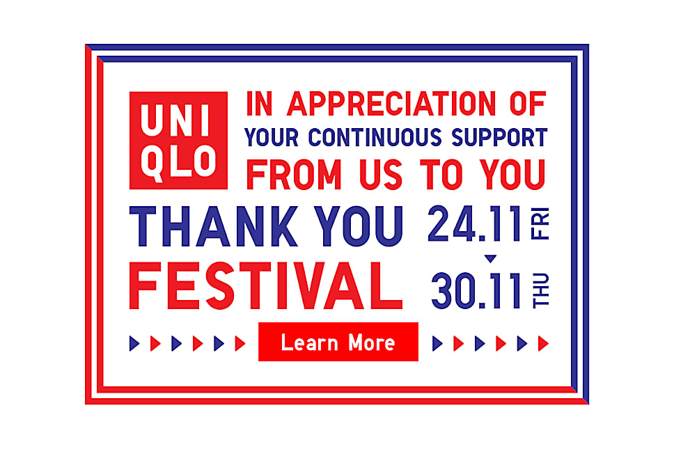 UNIQLO Thank You Festival: It’s game on with limited offers and giveaway
