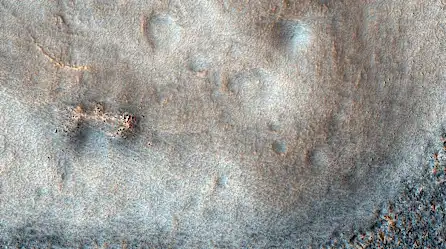 Misteriosa imagen de Marte sugiere un asombroso descubrimiento