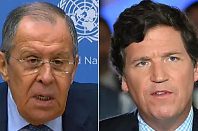 Watch: See how Lavrov reacted to Tucker Carlson's departure from Fox News