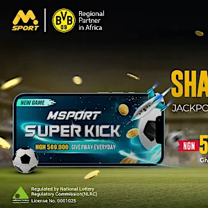 Chance to get NGN1,500,000 On MSport hottest game - superkick