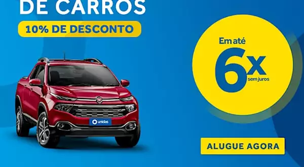 Aluguel de Carros com Preço Baixo e Confiança | Com 10% de Desconto!