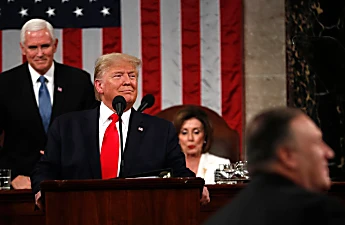 Trump's State of the Union address hails the 'Great American Comeback'