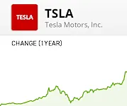 Cosa sarebbe successo se aveste investito $1K in Tesla un anno fa?