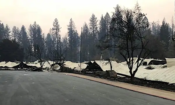 Before and after photos show how wildfire reduced Paradise, California, to ashes