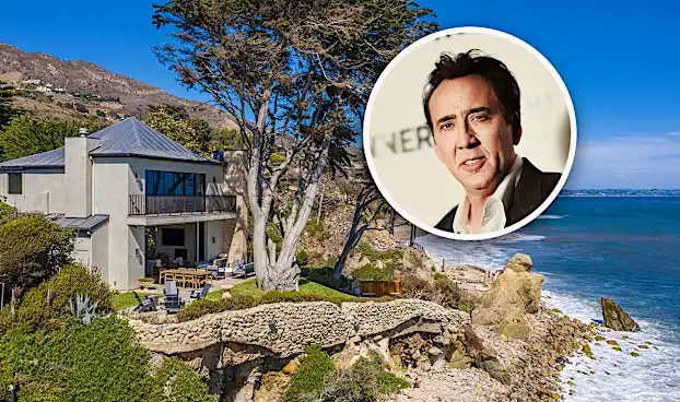 Malibu House Once Belonging to Nicolas Cage Asks $30 Million