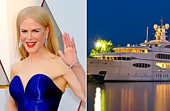 A Look at Nicole Kidman's Yacht - One of the Most Expensive in the World.