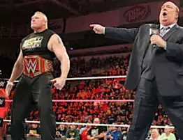 Brock Lesnar's advocate Paul Heyman SLAMS WWE superstars who may challenge UFC legend next