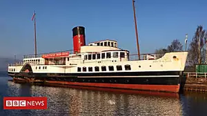 Historic paddle steamer opens to visitors