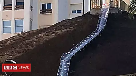 Spain shortcut slide closes after injuries