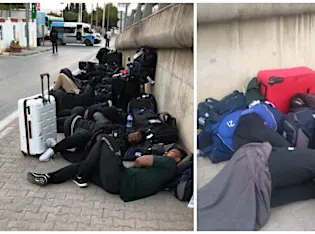 Zimbabwean men’s rugby team slept in the street on tour