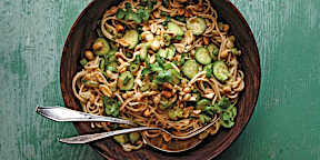 Cold Sesame Noodles with Cucumber