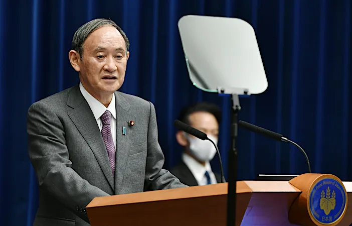 首相、感染抑止「明かり見える」　コロナ対策を評価