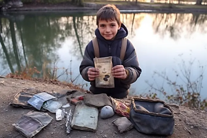 Αυτός ο 11χρονος αγόρι βρήκε μια παλιά τσάντα με ένα απίστευτο μυστήριο!