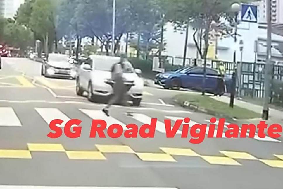 Car hits 12-year-old Bukit View Sec student at zebra crossing, girl taken to hospital with injuries