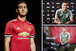 Man Utd transfer news: WATCH what Diogo Dalot did on his first day at Carrington