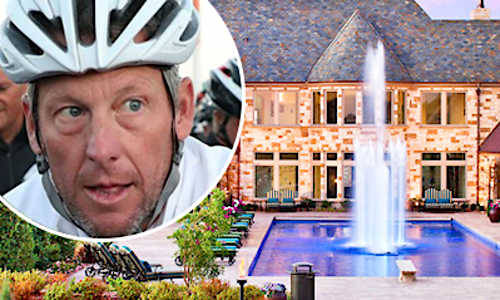 Cyclist Lance Armstrong Drops Price Of Texas Mansion After Relisting – Here’s How Much