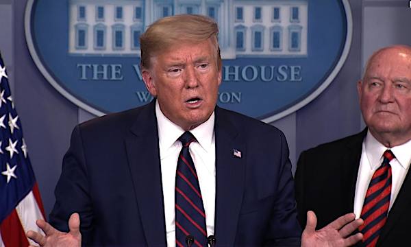 Trump opens the door to calling up former active service members for coronavirus fight Trump opens the door to calling up former active service members for coronavirus fight