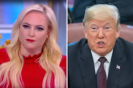 «Η θέα»: Ο Meghan McCain λέει ότι «το κεφάλι του θα είχε εκραγεί» αν ο Obama «αποδοθεί» το στρατιωτικό όπως το ατού