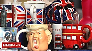 Trump's UK visit: Protests and praise